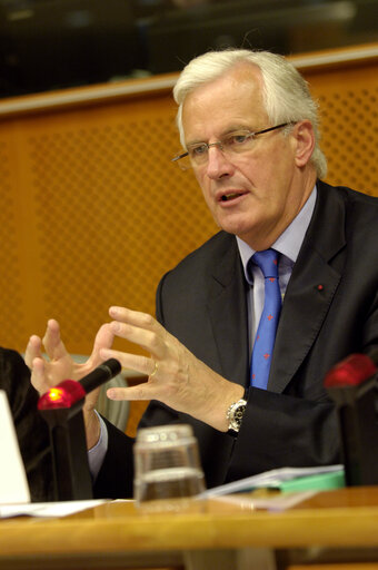 Fotografija 16: PECH Committee meeting with the French Minister for Agriculture, on the priorities of the French Presidency of the Council.