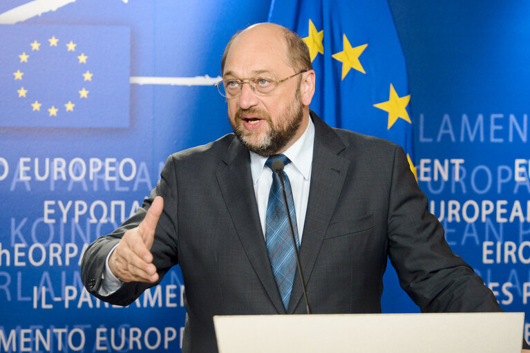 Fotó 4: Press Conference of EP President and Prime Minister of New-Zealand