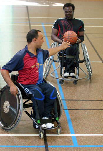 Sports for wheelchair users.