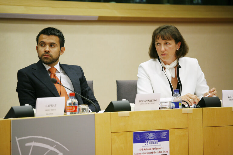 Fotografie 1: DG IPOL & DG EXPO seminar - EP and National Parliaments cooperation beyond the Lisbon Treaty