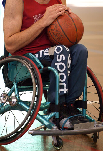 Billede 37: Sports for wheelchair users.