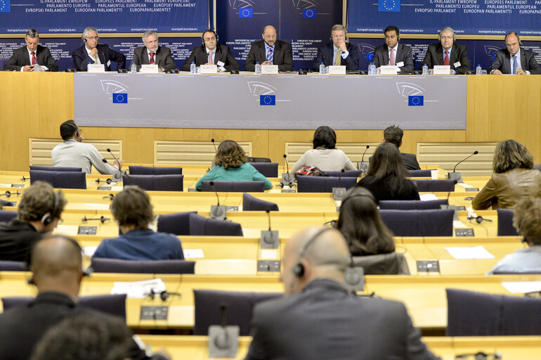 Press conference on Parliamentary Assembly of the Union for the Mediterranean