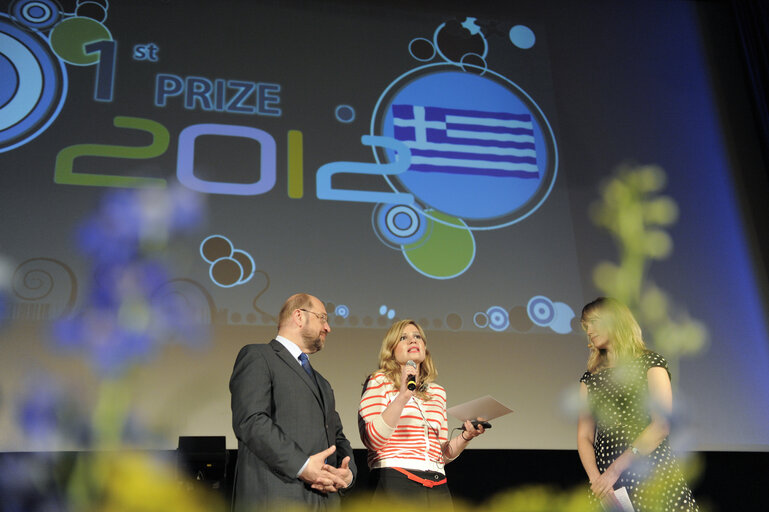 Valokuva 8: Award Ceremony - European Charlemagne Youth Prize 2012 in Aachen