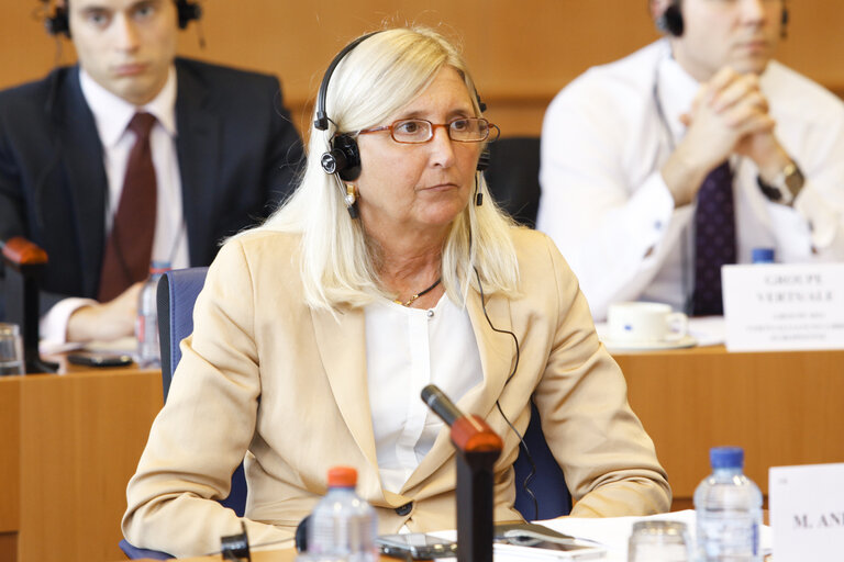 Fotografie 4: EP President at the Contact group Multiannual Financial Framework Meeting (MFF).