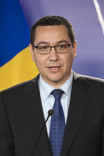 Fotografija 4: EP President meets with Prime Minister of Romania