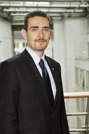 Fotografija 2: MEP Magor Imre CSIBI at the EP in Brussels.