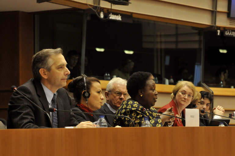 Celebration of the International Women's Day 2008 with interventions by, amongst others, the EP President, the President of the Pan-African Parliament, the State Minister of Women's and Children's Affairs of Turkey and the  Commissioner for Education, Training, Culture and Youth.