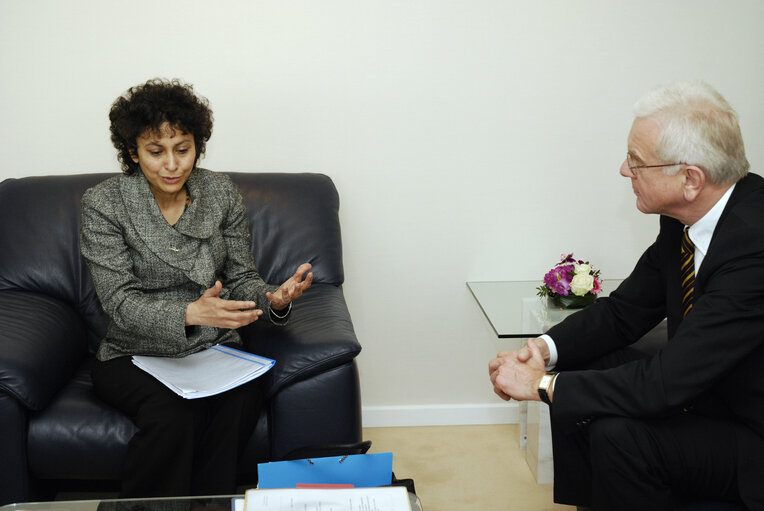 EP President meets with Secretary General of Amnesty International, in Brussels