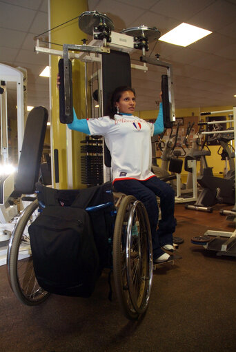 Sports for wheelchair users.