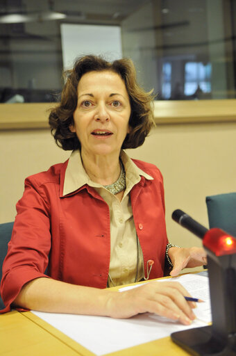 Fotografia 9: ITRE Committee meeting with the French State Secretary for external trade, on the priorities of the French Presidency of the Council.