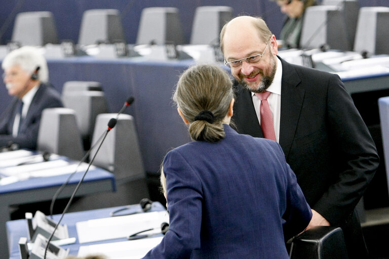 Valokuva 27: Plenary Session week 21 2012 in Strasbourg - Common system for taxing financial transactions