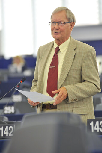 Photo 21: Plenary Session in Strasbourg - Week 21 - 2012