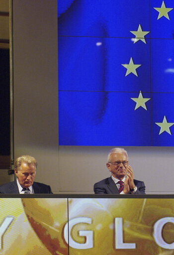 2007 - Energy Globe Award ceremony at the EP in Brussels.