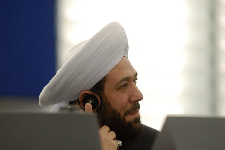 Fotografia 7: EP President meets with the Grand Mufti of Syria.