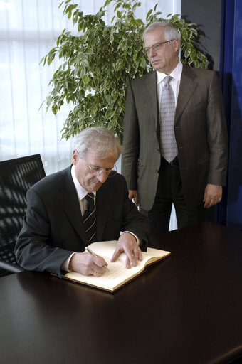 Fotografia 10: EP President meets with President of Hungary, in Strasbourg