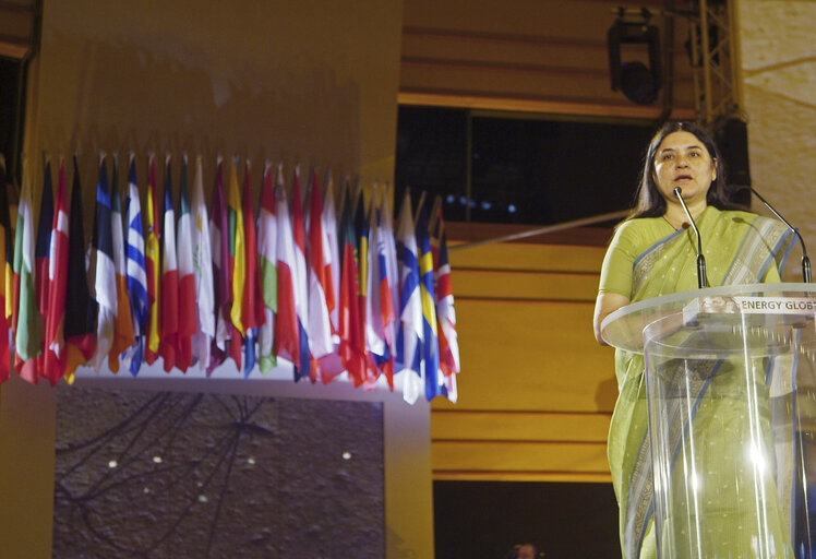 Fotografie 39: 2007 - Energy Globe Award ceremony at the EP in Brussels.