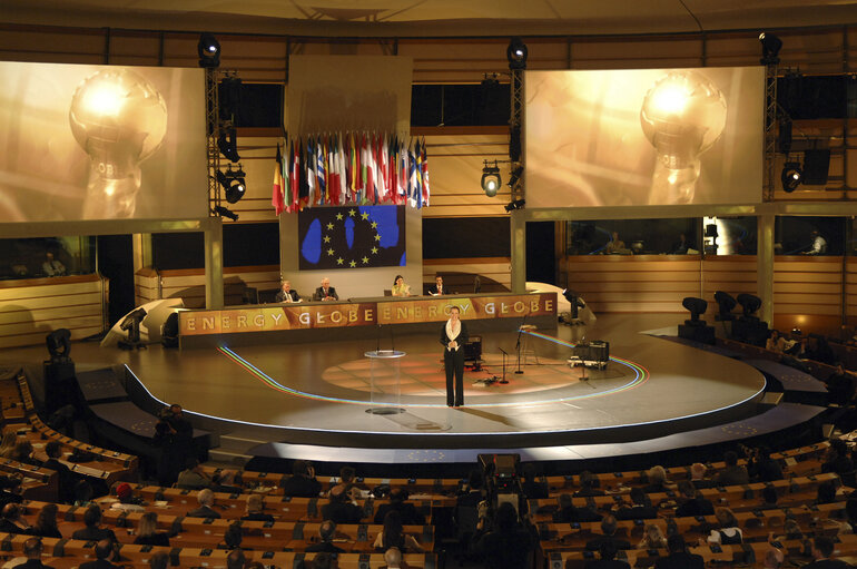 Fotografie 9: 2007 - Energy Globe Award ceremony at the EP in Brussels.