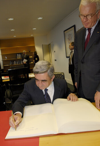 Fotografia 3: EP President meets with Prime Minister of Armenia, in Strasbourg