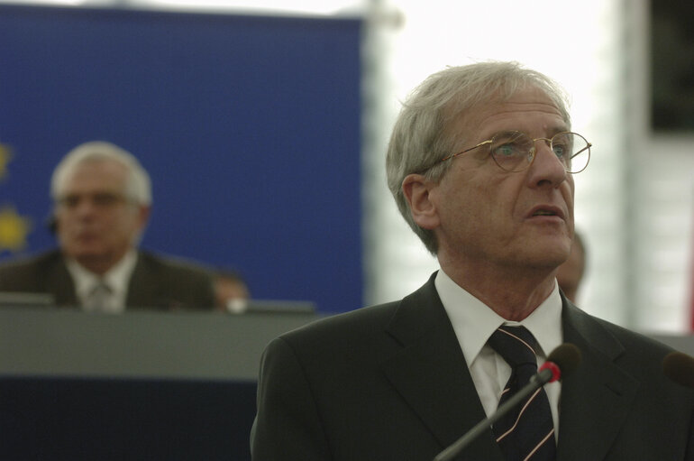 Fotografia 23: Plenary session in Strasbourg - Formal sitting : address by President of Hungary