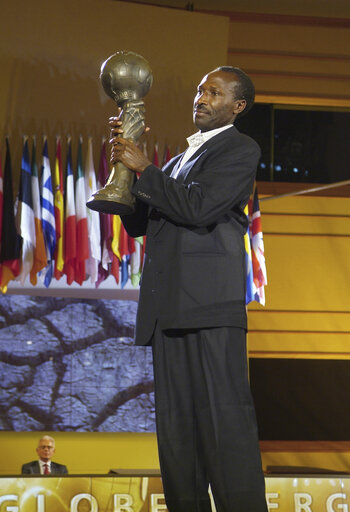 2007 - Energy Globe Award ceremony at the EP in Brussels.