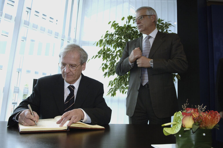 EP President meets with President of Hungary, in Strasbourg