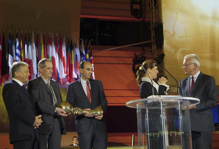 Fotografie 26: 2007 - Energy Globe Award ceremony at the EP in Brussels.