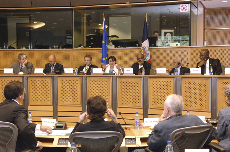 Delegation to the ACP-EU Assembly -Extraordinary meeting with Rene PREVAL, President ofl Haiti