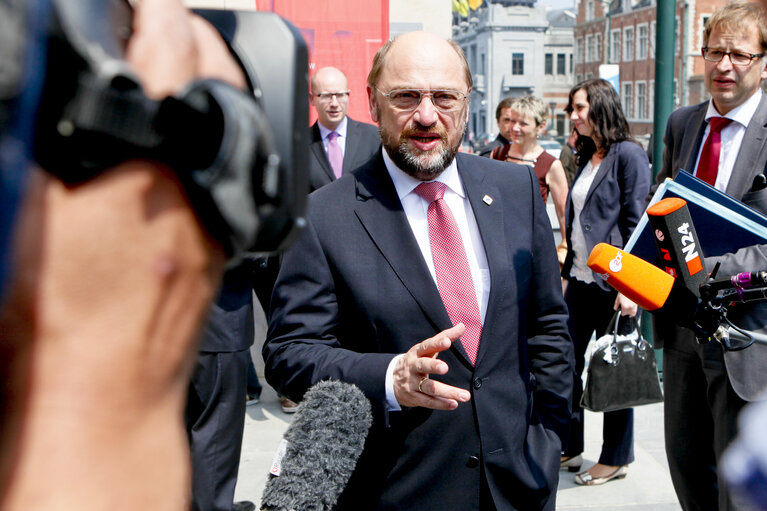 Foto 15: EP President attends a meeting of the PES, Party of European Socialists