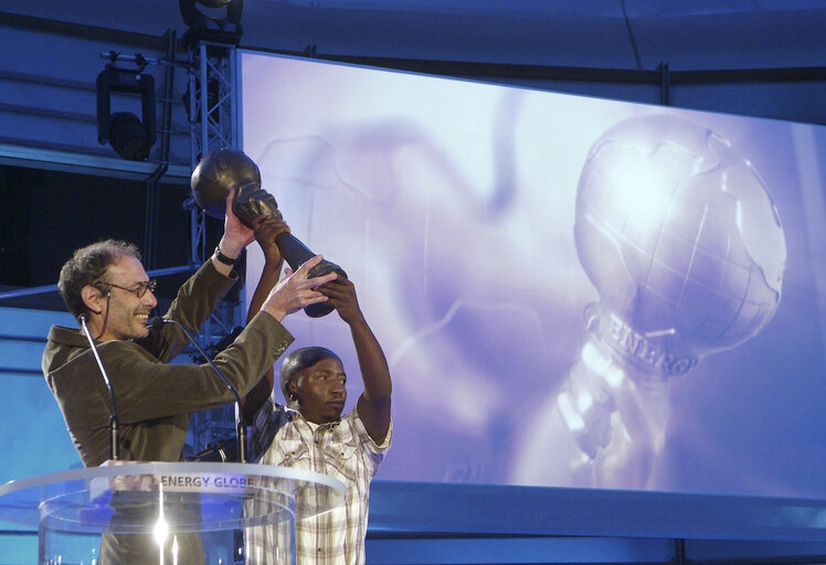 Fotografie 32: 2007 - Energy Globe Award ceremony at the EP in Brussels.