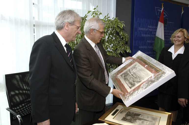 EP President meets with President of Hungary, in Strasbourg