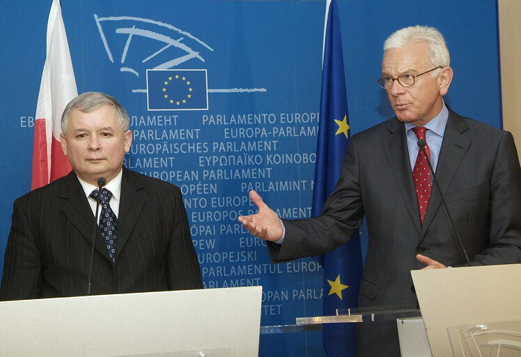 EP President meets with the Prime Minister of Poland.