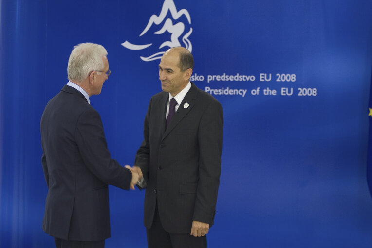 Nuotrauka 34: EP President and Conference of Presidents pay on an official visit to Slovenia