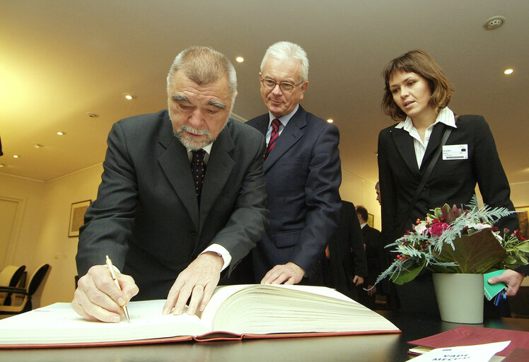 Fotografia 13: EP President meets with President of Croatia, in Brussels