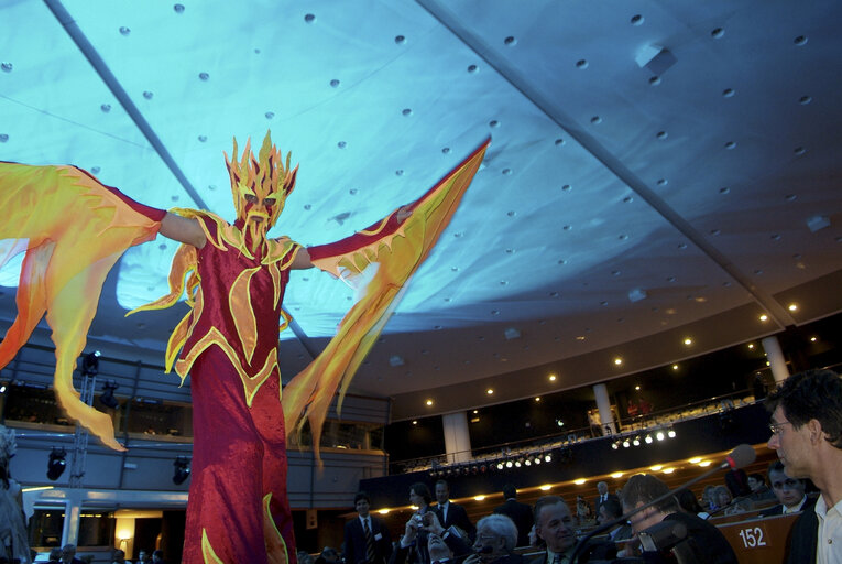 Fotografie 10: 2007 - Energy Globe Award ceremony at the EP in Brussels.