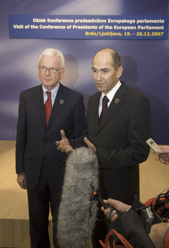 Photo 30 : EP President and Conference of Presidents pay on an official visit to Slovenia