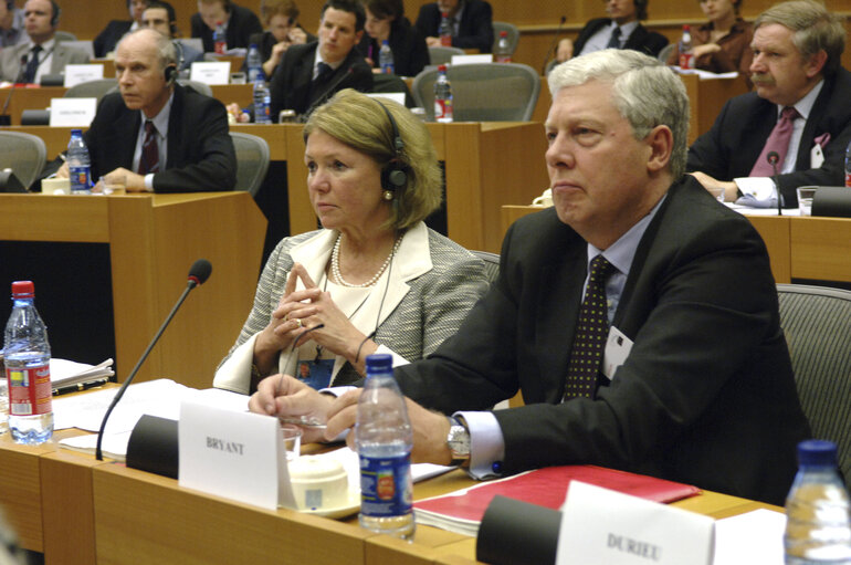 Foto 2: ECON committee meeting with the Vice-President of the European Central Bank ECB.