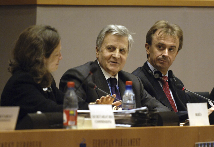 Fotografija 9: ECON Committee meeting with the President of the European Central Bank.