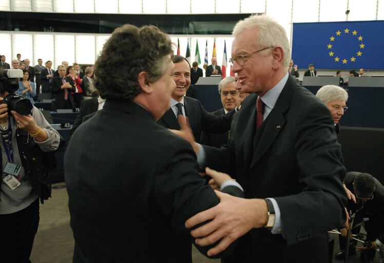 Fotagrafa 8: Plenary session in Strasbourg - Proclamation and signing of the Charter of Fundamental Rights by EP President, President-in-office of the Council and Commission President