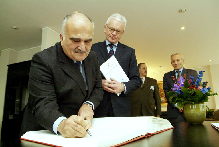 Fotografie 4: EP President meets with HRH Prince El Hassan bin Talal of Jordan in Brussels