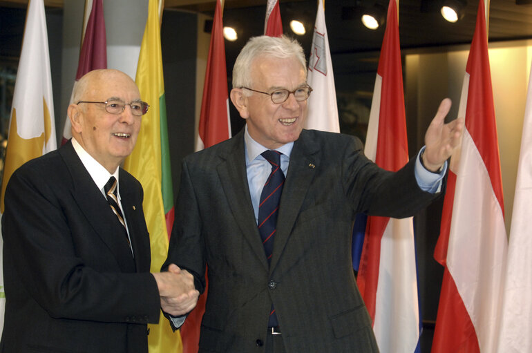 Fotografie 13: EP President meets with President of Italy