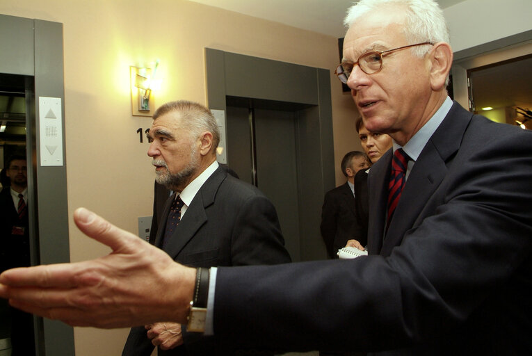 Fotografia 2: EP President meets with President of Croatia, in Brussels