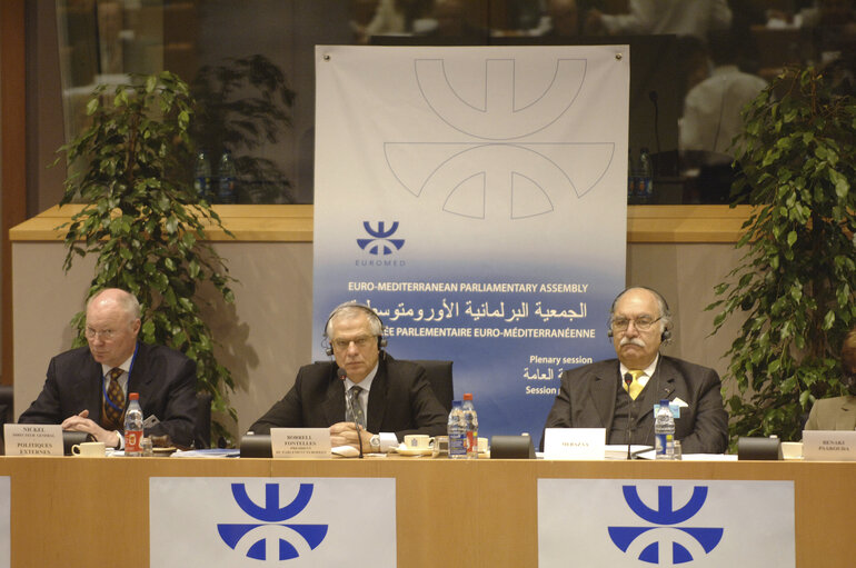 Plenary session of the Euro-Mediterranean Parliamentary Assembly (Euromed).