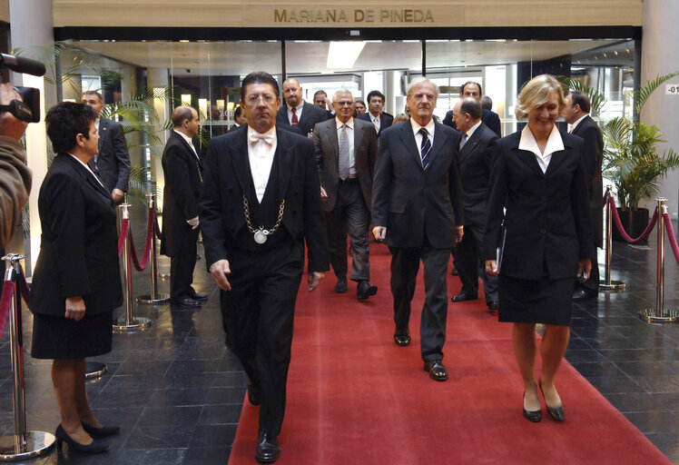 Fotografia 7: EP President meets with President of Hungary, in Strasbourg