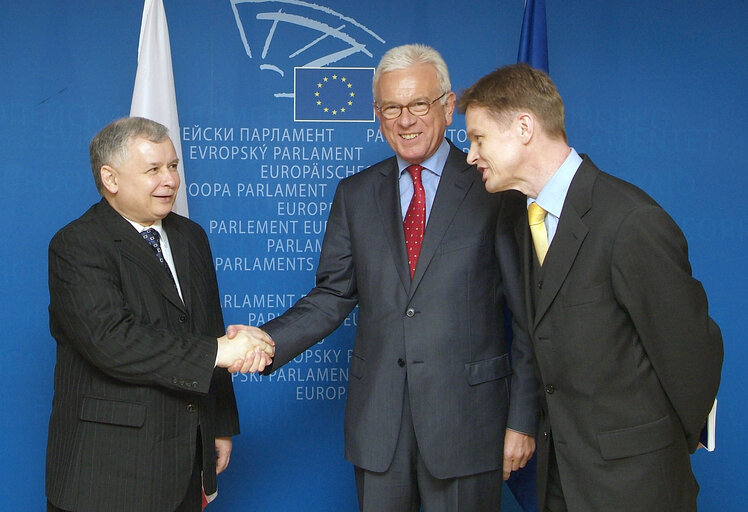 EP President meets with the Prime Minister of Poland.