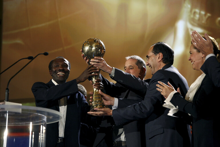 2007 - Energy Globe Award ceremony at the EP in Brussels.