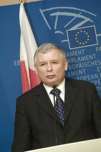 EP President meets with the Prime Minister of Poland.