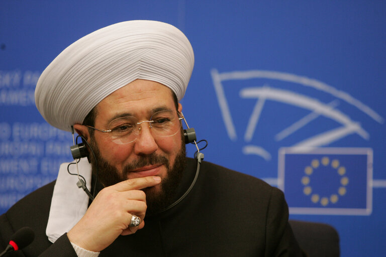 Billede 4: Press conference following the EP President's meeting with the Grand Mufti of Syria.