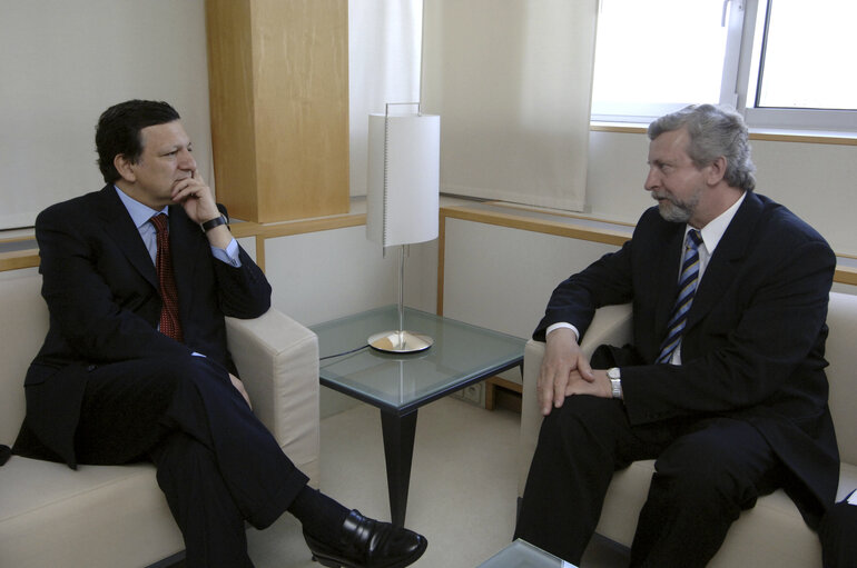 Nuotrauka 12: EC President meets with the principal opposition leader of Belarus.