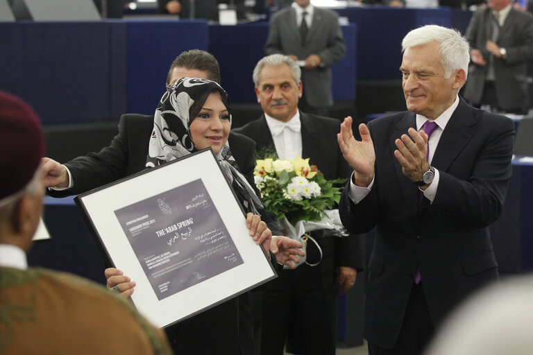 Suriet 30: Sakharov Prize 2011: Presentation of the 2011 Sakharov Prize  on behalf of the Arab Spring