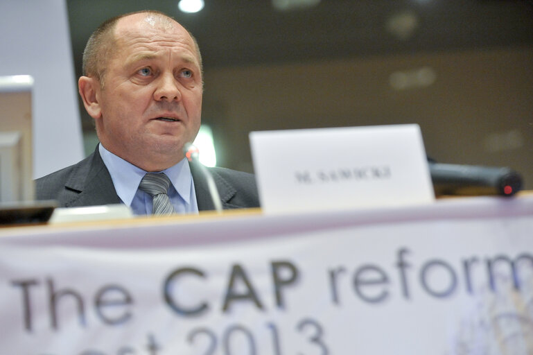 The CAP Reform Post 2013: conference with farmers' organizations and NGO's